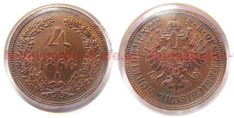 4 Kreuzer 1860 A