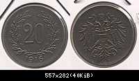 20 Heller 1916 Wien - Eisen