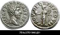 LUCIUS VERUS - Denar -Providentia-RICIII 514