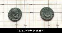 DIADUMENIANUS-AE16-MOESIA INFERIOR - MARCIANOPOLIS-Halbmond;Sterne