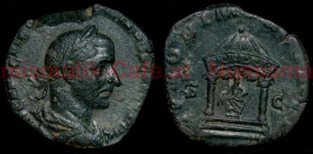 Trebonianus Gallus Sestertius