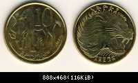 #DB10 - 10 Santim, EE 1998, Royal Mint